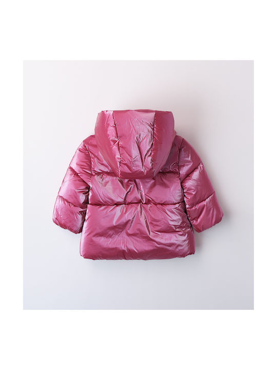 iDO Kids Quilted Jacket Pink