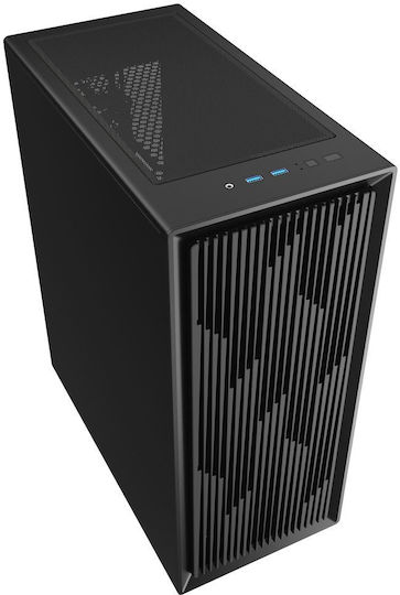 Sharkoon VK2 Midi Tower Computer Case Black