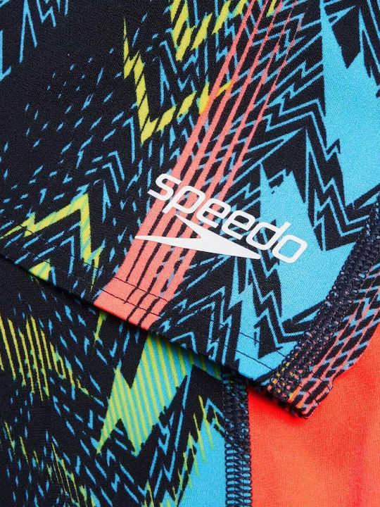 Speedo Fastskin Kids Swimwear One-Piece Dark Teal, Picton Blue, Siren Red