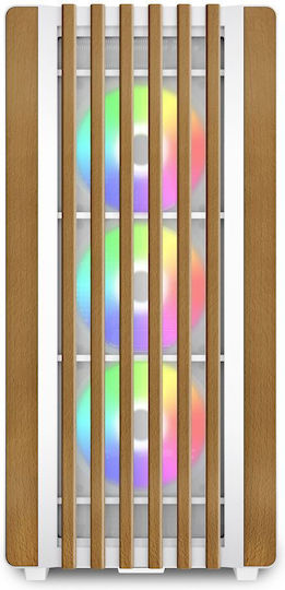 Sharkoon Rebel C70G RGB Gaming Midi Tower Κουτί Υπολογιστή Λευκό