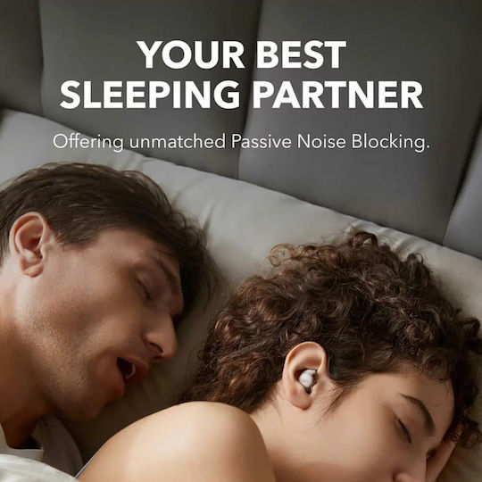 Sleep A20 Bluetooth Handsfree Ακουστικό Λευκό