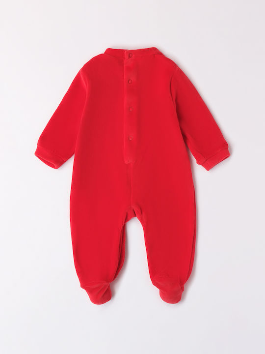 iDO Baby Bodysuit Velvet RED