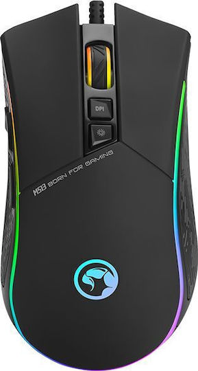 Marvo CM305 + Headphones Set Gaming Tastatur mit RGB-Beleuchtung & Maus (Englisch US)