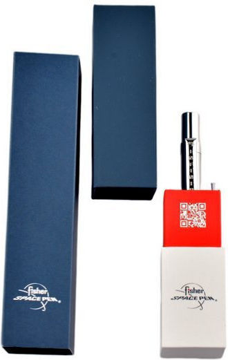 Fisher Space Pen Chrom Infinium Mittlere Spitze Blaue Tinte Infch-1