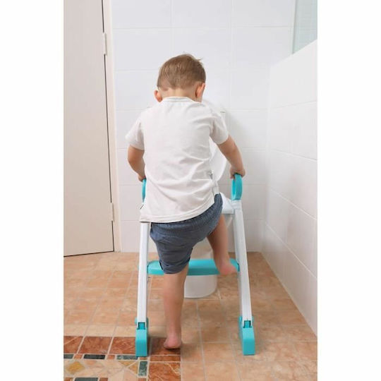 Dreambaby Παιδικό Κάθισμα Τουαλέτας με Σκαλοπάτι & Χειρολαβές Μπλε