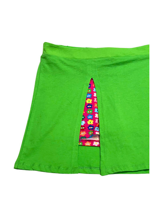 Kids' Skirt Floral Green