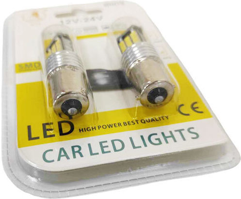 Ejc Car Lamps 3014-60smd-1156 12v-24 2pcs Cool Light – Led Light 0163133