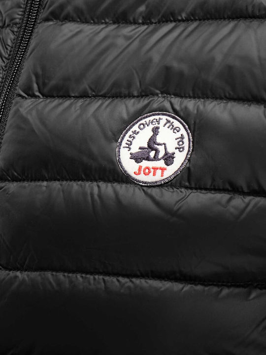 Jott Sleeveless Jacket Puffer Windproof Black