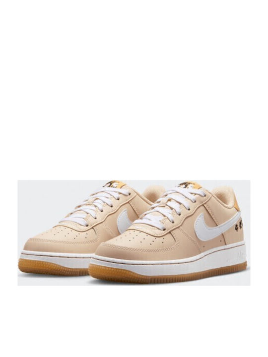 Nike Air Force SE Γυναικεία Sneakers Μπεζ FZ1615-100