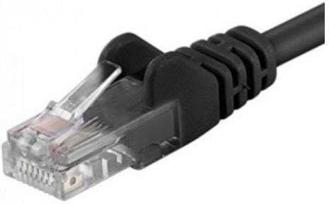 PremiumCord Cat.6 (Gigabit) Καλώδιο Δικτύου Ethernet 0.25m Μαύρο