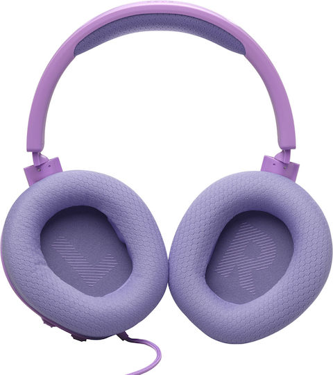 JBL Quantum 100M2 Over Ear Gaming Headset with 3.5mm Connectivity Purple for Nintendo Switch / PC / PS4 / PS5 / XBOX