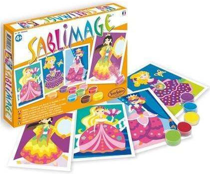 Sablimage Prinzessin Zeichne Farbigen Sand