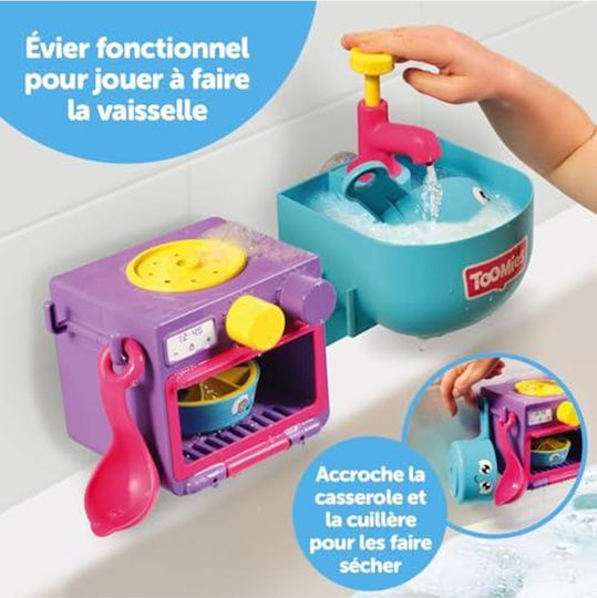 Tomy Bubble & Bake Bathtime Kitchen Παιχνίδι Μπάνιου