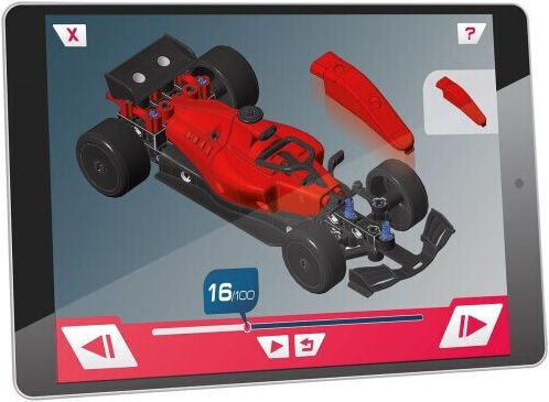 Clementoni Μηχανική-racing Car STEM Εκπαιδευτικό Παιχνίδι Μηχανικής Μαθαίνω & Δημιουργώ για 8+ Ετών
