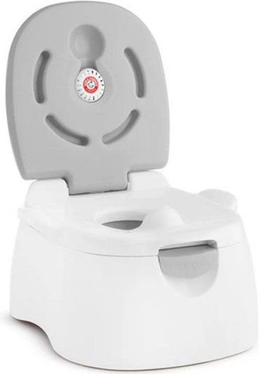 Munchkin Portable Potty with Lid Gray