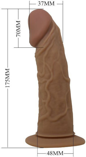 Pretty Love Strap-on Harnașament cu Dildo și Vibrație în Culoare Flesh