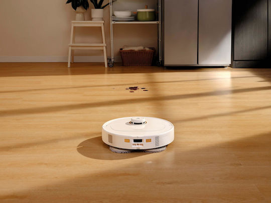 Roborock Qrevo MaxV Robot Vacuum Cleaner with Laser Mapping & 7000Pa Suction Power White