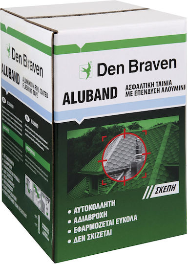 Bostik Den Braven Beige Bituminous Tape with Aluminum Coating 20091900