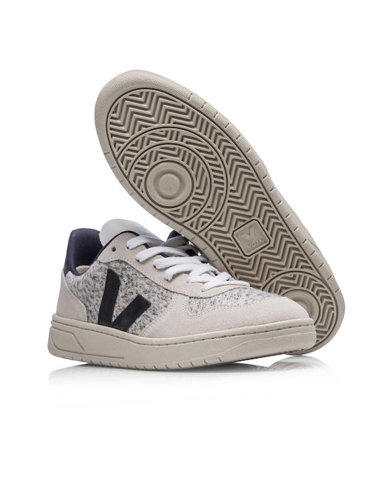 Veja V-10 Flannel Sneakers Flannel Snow