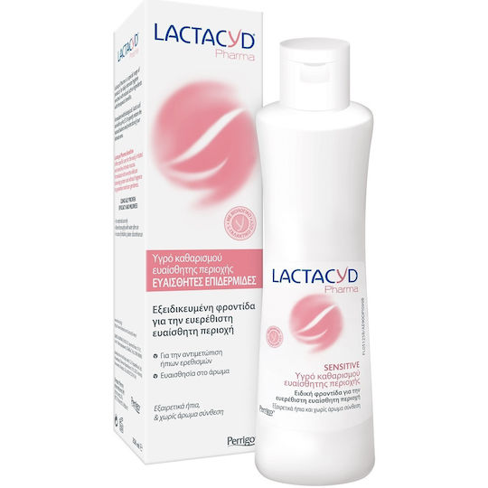 Lactacyd Sensitive για Καθαρισμό της Ευαίσθητης Περιοχής 250ml