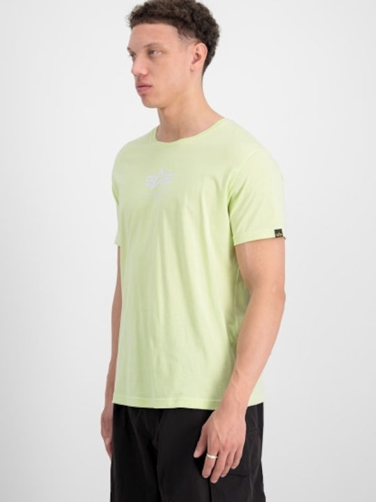 Alpha Industries Ανδρικό T-shirt Κοντομάνικο Light Green