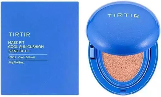 Tirtir Mask Fit Cool Blue Sun Cushion SPF 50 Cushion Make Up Cool Blue 18gr