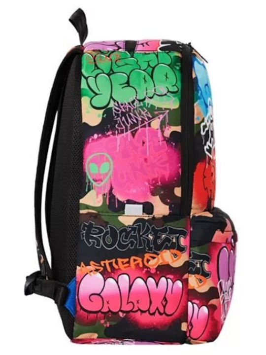 Graffiti School Bag Backpack Junior High-High School 2024