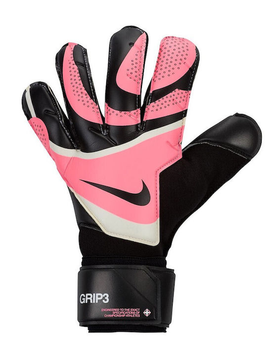 Nike Grip 3 Голмански ръкавици за Възрастни Розов
