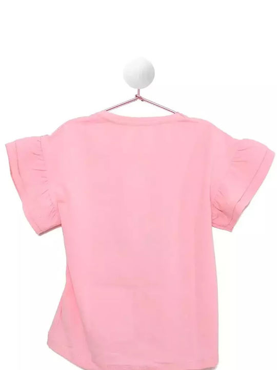 Sam 0 13 Kids Blouse Short Sleeve Pink