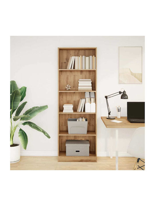 Bookcase Coffee 60x24x176cm