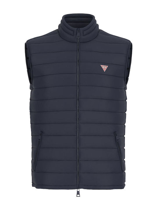 Αμάνικο Μπουφάν Puffer Navy Μπλε