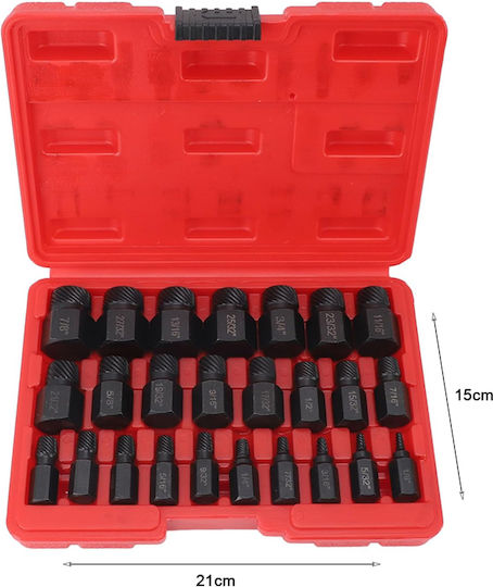Uruisi Star Puller Set for Screws 25pcs