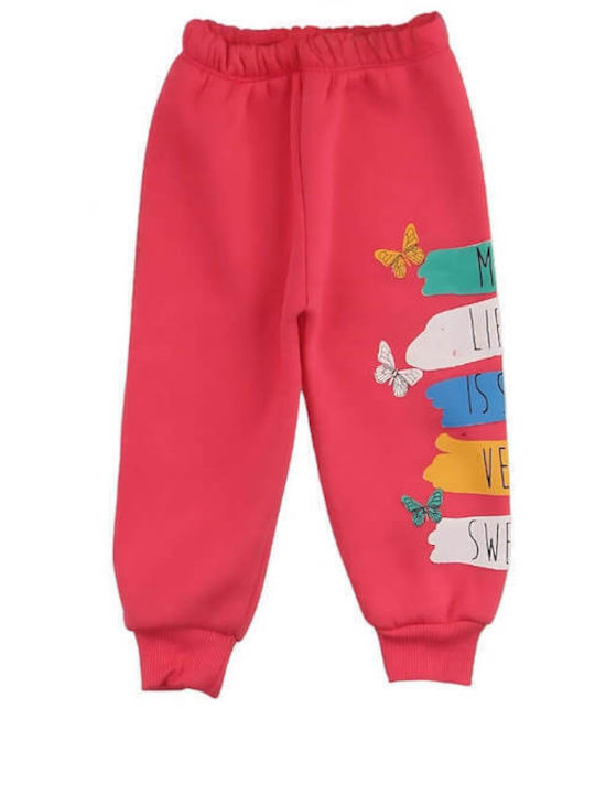 Kinder Sweatpants Set - Jogginganzug Coral 2Stück