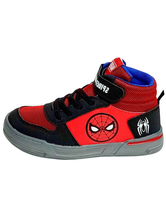 Disney Παιδικά Sneakers High Κόκκινα