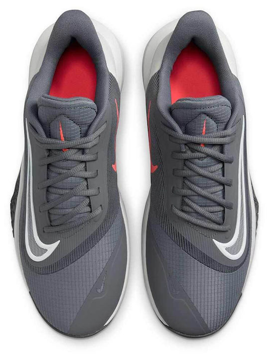 Precision 7 Low Basketball Shoes Smoke Grey / Iron Grey / Hot Punch / Photon Dust