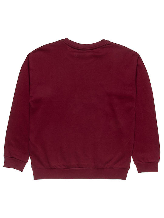 Alouette Kids Sweatshirt Burgundy