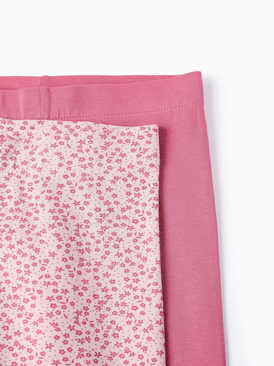 Kids Leggings Set Long Dusty Rose