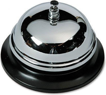 Metallic Bell for Hotel Reception 1pcs
