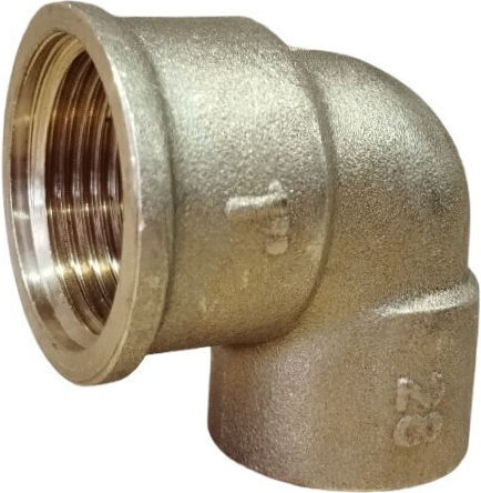 kcherouvim Γωνιακή σύνδεση σωλήνα Messing Weiblich 18mm 0203.1801