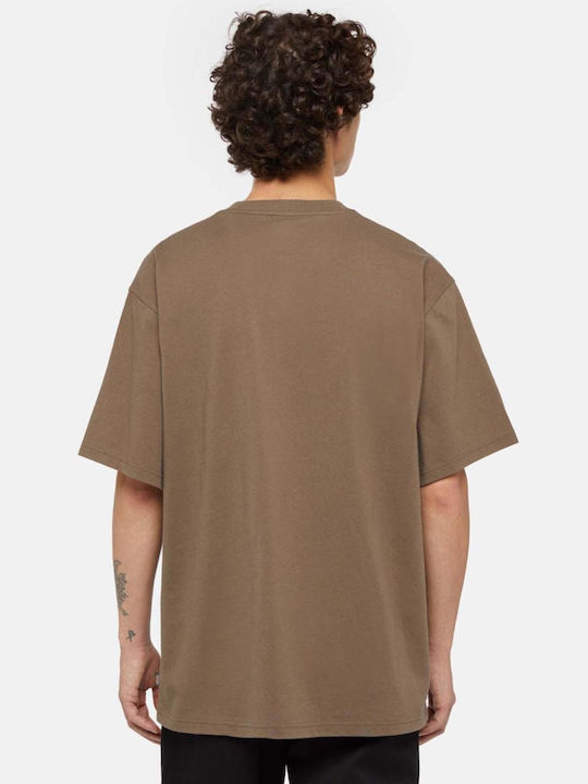 Dickies Men's Short Sleeve T-shirt Brown