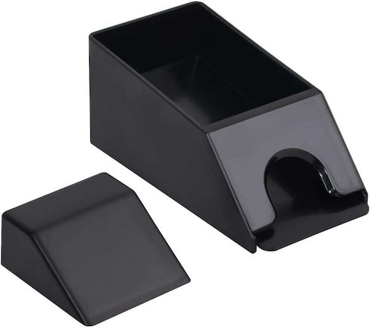 vidaXL Card Deck Holder Paper Black 21x10cm 1pcs