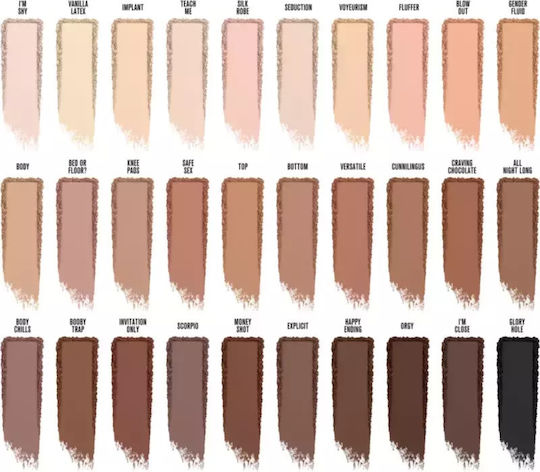 Jeffree Star Cosmetics Lidschattenpalette Matt in fester Form Orgy 5gr