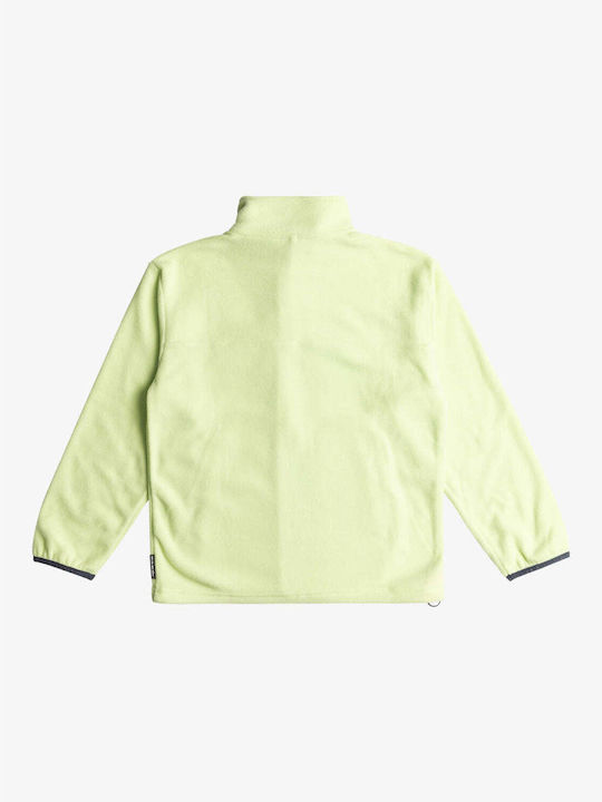 Quiksilver Cardigan pentru copii Fleece Lime Umbrit