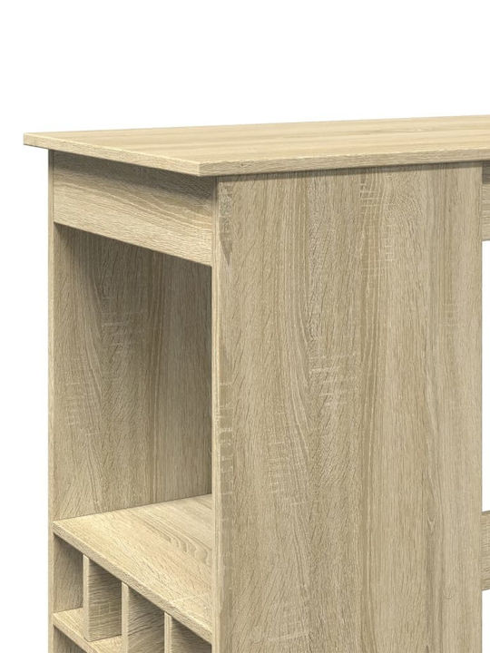 Τραπέζι Μπαρ Ξύλινο Sonoma Δρυς 90x47.5x103.5εκ.