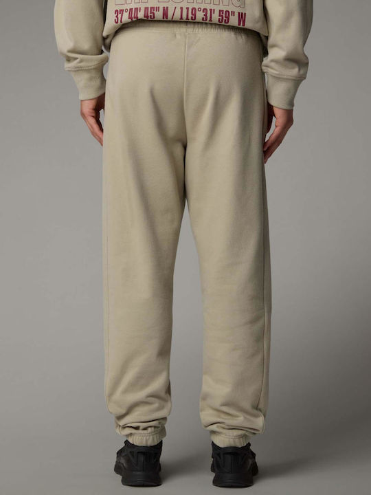 The North Face Coordinates Men's Sweatpants with Rubber Beige