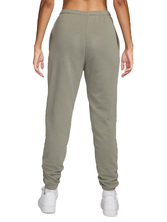 Nike Sportswear Women's Jogger Sweatpants Grey Fleece