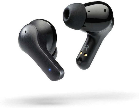 Motorola Moto Buds 135 Bluetooth хендсфри Слушалки с Устойчивост на Пот и Кутийка за Зареждане Черен