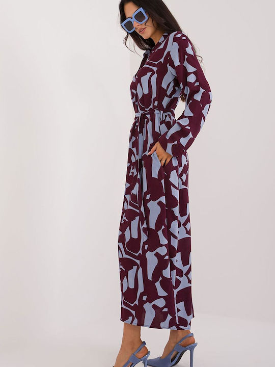 Sublevel Dress Red, Burgundy