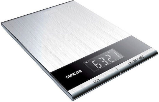 Sencor Ψηφιακή Ζυγαριά Κουζίνας έως 5kg Γκρι