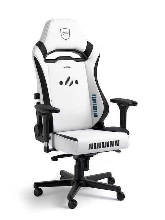 Noblechairs Hero ST Stormtrooper Edition Καρέκλα Gaming Δερματίνης με Ρυθμιζόμενα Μπράτσα Μαύρο / Λευκό